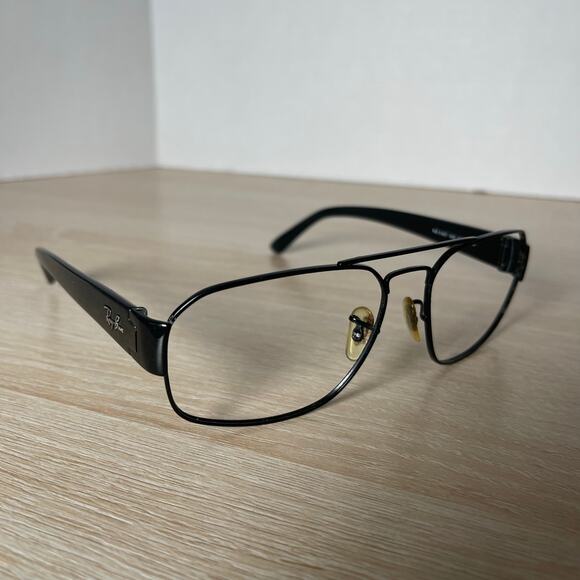 Ray-Ban RB3427 002 Sunglasses Black Metal FRAMES ONLY 58-16 Made in Italy - Picture 1 of 8